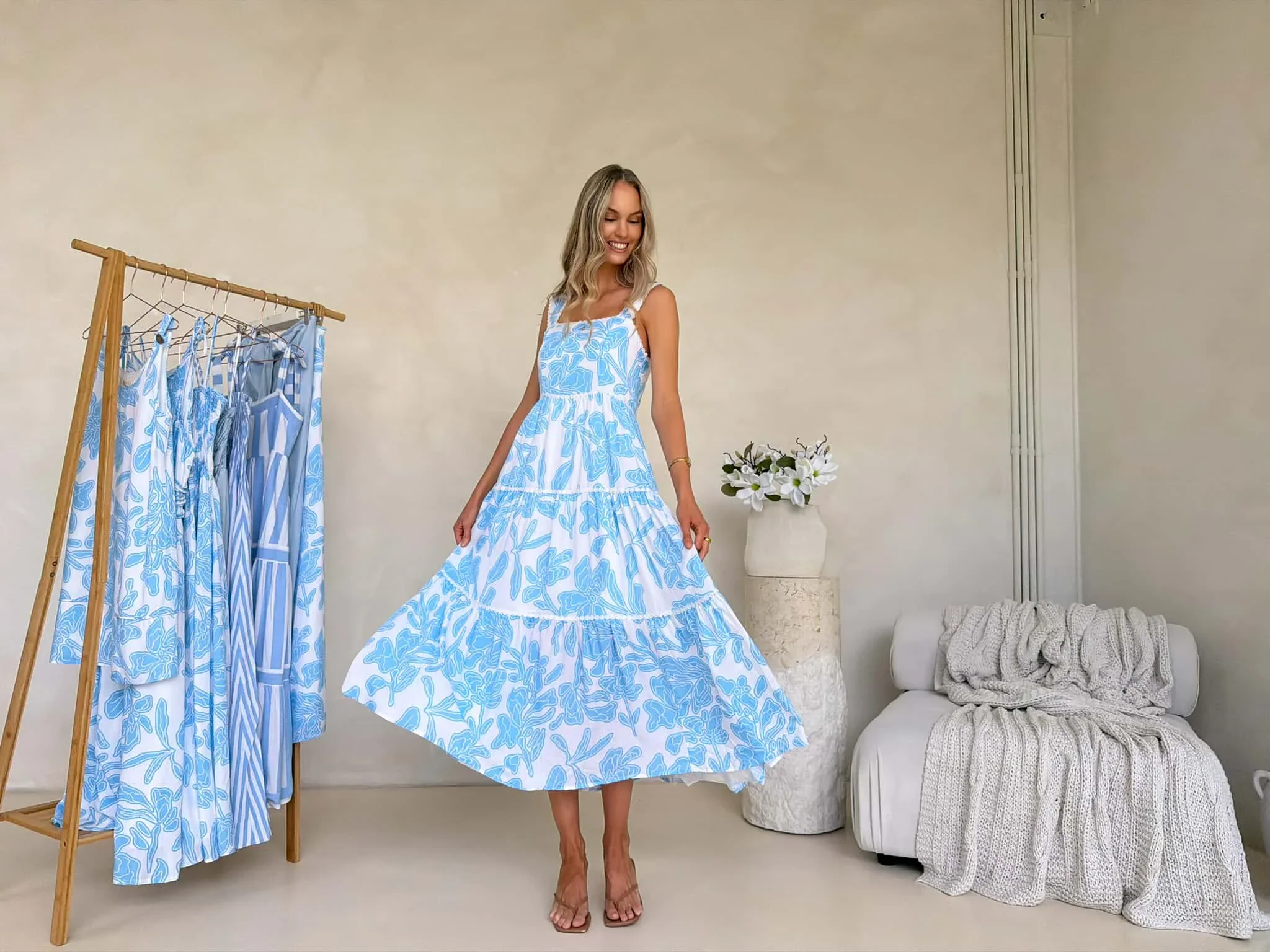 Nelli Maxi Dress - Hamilton Print - Image 7